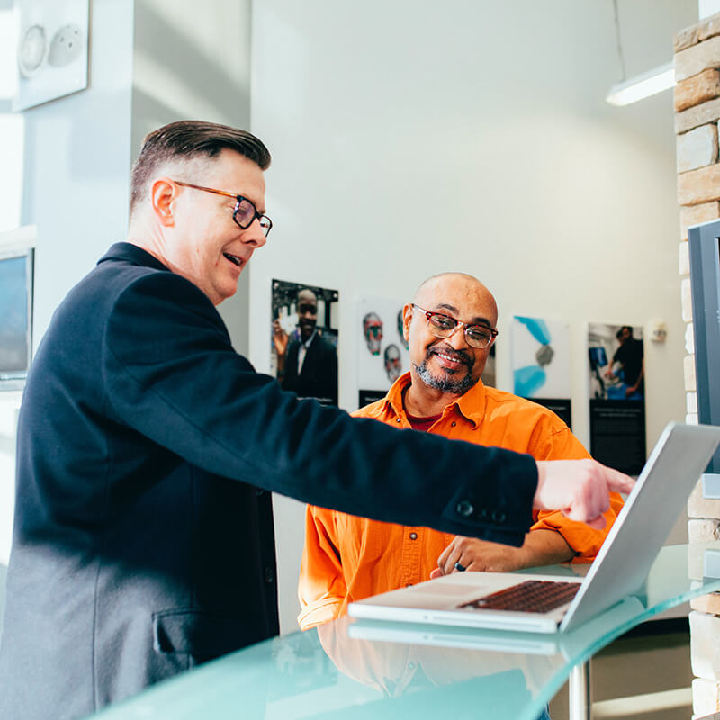 Equipe T2D trabalhando